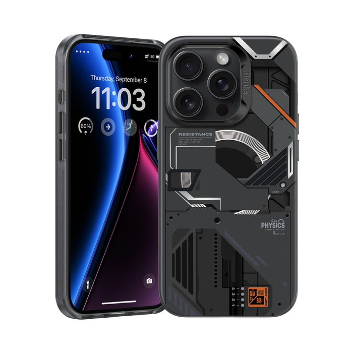 Benks Mecha Phone Case for iPhone 14 Pro - Black #color_black