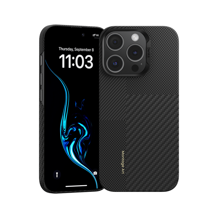 Benks Montage ArmorAir Case built with Kevlar® for iPhone 16 Pro Max