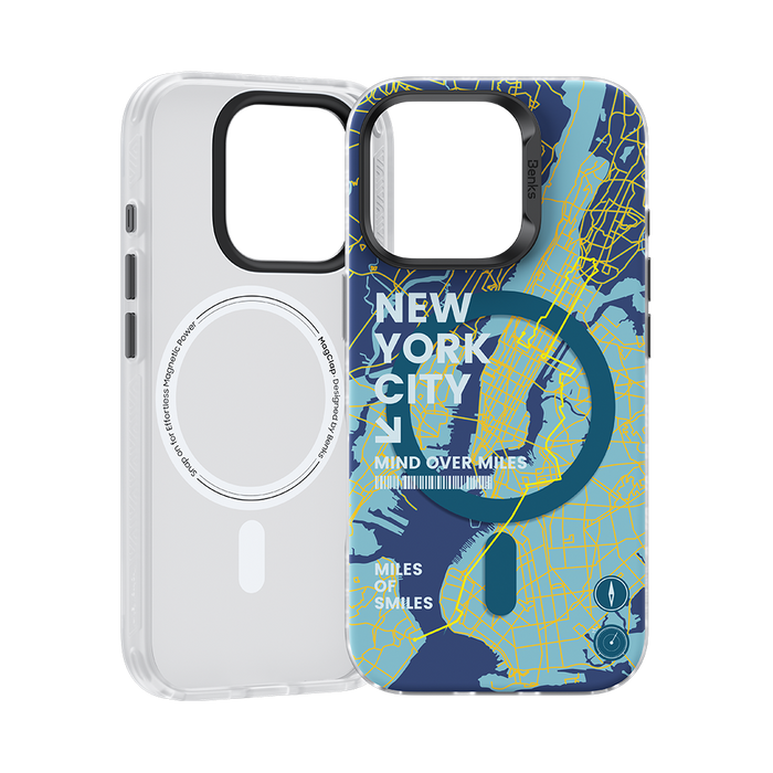 Benks New York Phone Case for iPhone 16 Pro Max