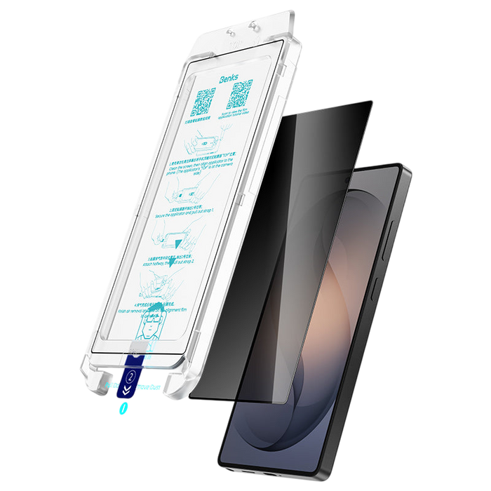 Benks Ultra Shield Privacy Screen Protector for Samsung Galaxy S26 Ultra / S26+ / S26 - 1 Pack