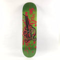 Birdhouse Jaws Mouth Harp Green 8.125'' Skateboard deck 2017