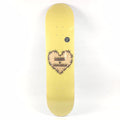 Birdhouse Lizzie Armanto Wire heart Yellow 8.0'' Skateboard Deck