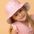 Bob réversible anti-UV pour enfant : Lily