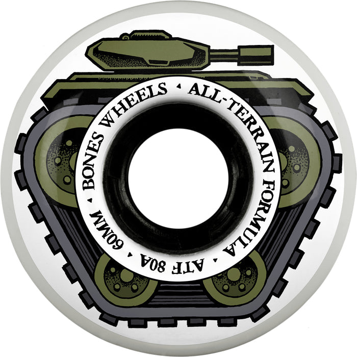 Bones ATF All Tank Filmers 80a 60mm Cruiser Skateboard Wheels