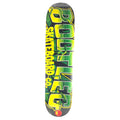 Bootleg Swamp Logo Green Yellow Size 7.88" Skateboard Deck
