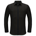 Boss Authority Button-Up Shirt BLACK - Dudes Boutique