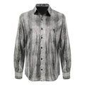 Bright Affluence Button-Up Shirt SILVER - Dudes Boutique
