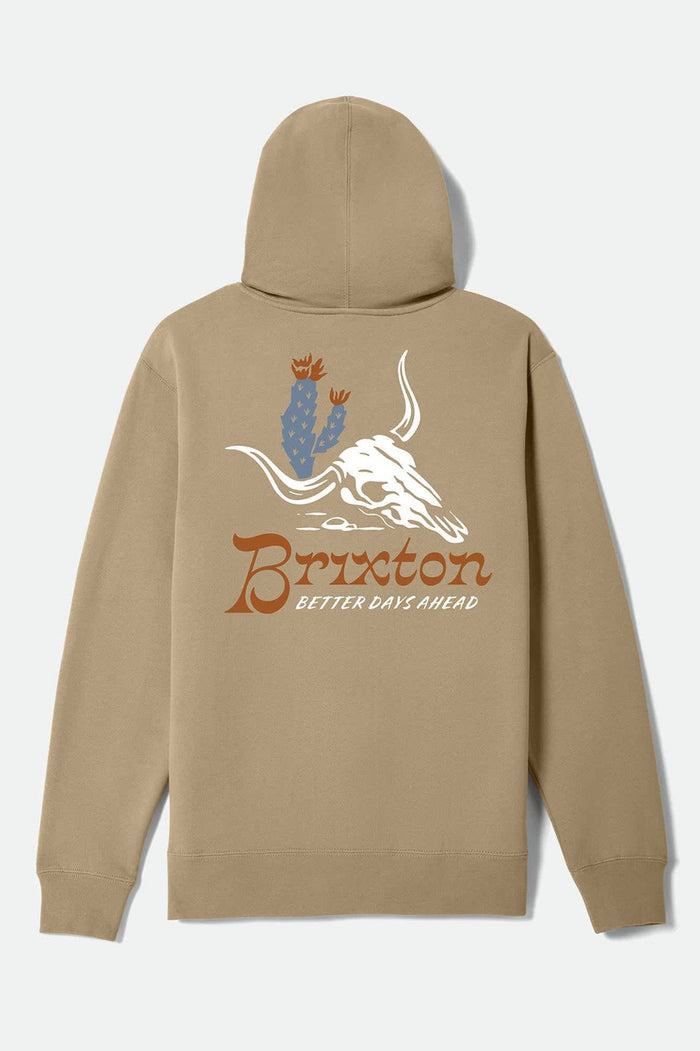 Brixton Barren Sand Hooded Sweatshirt