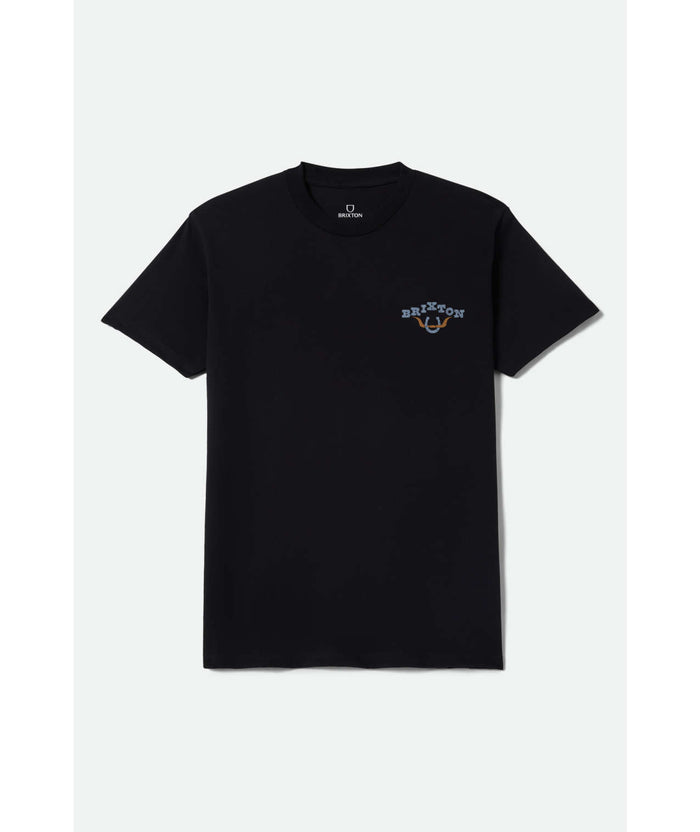 Brixton Beekman Black Standard S/s Shirt