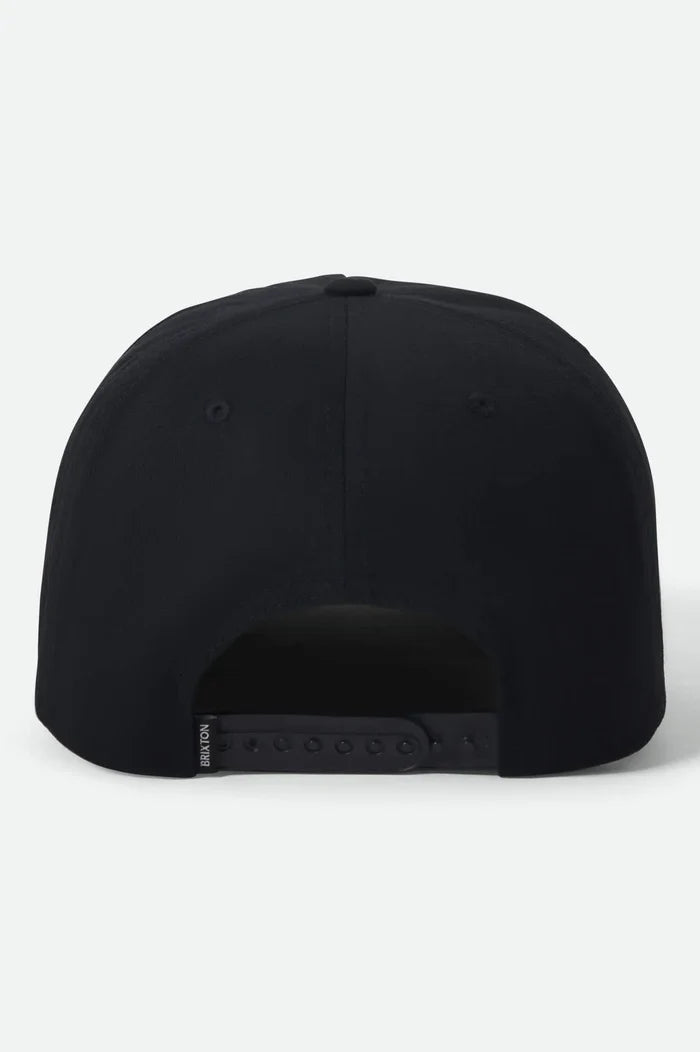 Brixton Beekman MP Black Snapback Hat