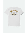 Brixton Beekman White Standard S/s Shirt