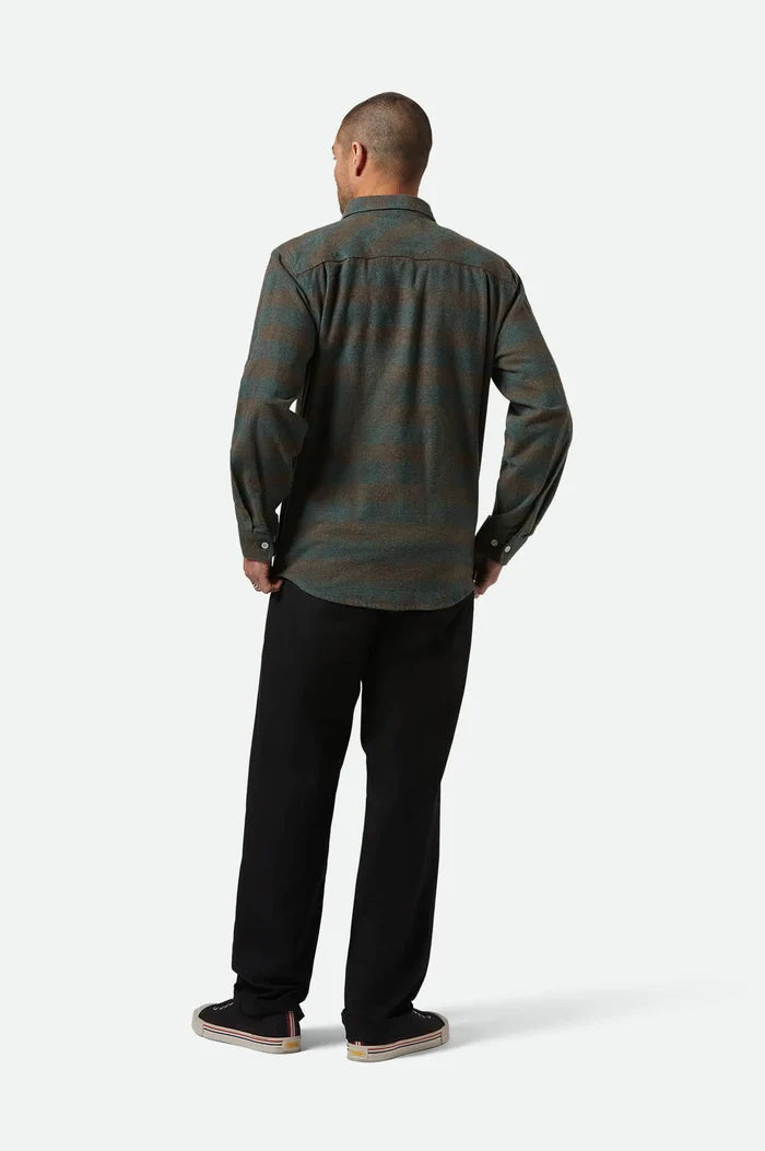 Brixton Bowery Ocean L/s Flannel Shirt