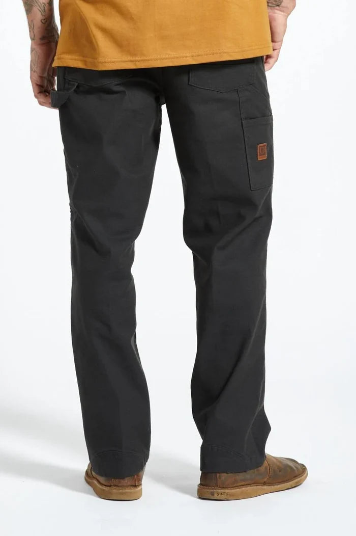 Brixton Builders Carpenter Washed Black Pants