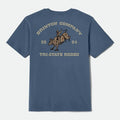 Brixton Danforth Harbor Blue Standard S/s Shirt