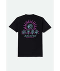 Brixton Dark Paradise Black Standard S/s Shirt