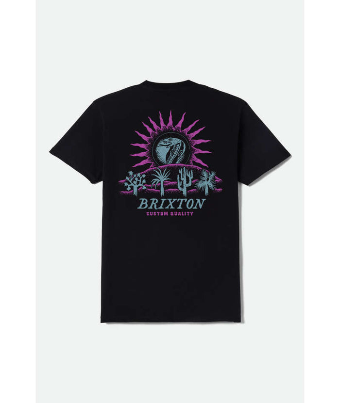 Brixton Dark Paradise Black Standard S/s Shirt