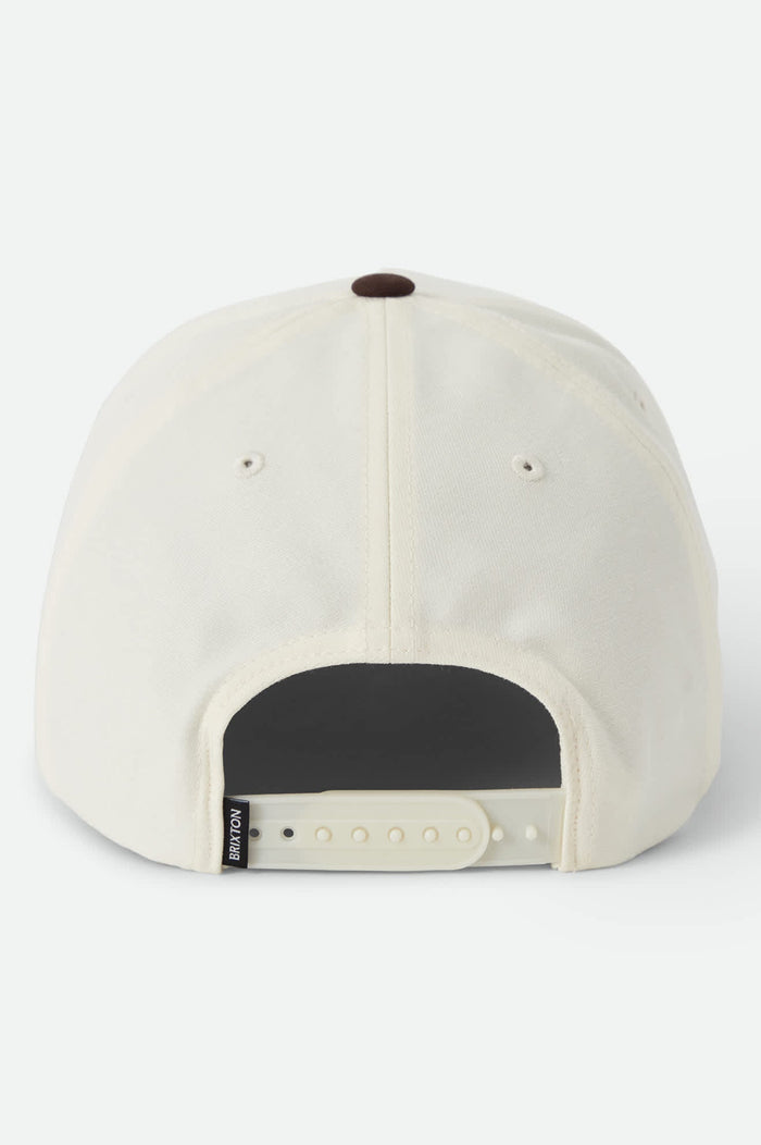 Brixton Forget The Cowboy NP MP Chocolate Off White Snapback Hat