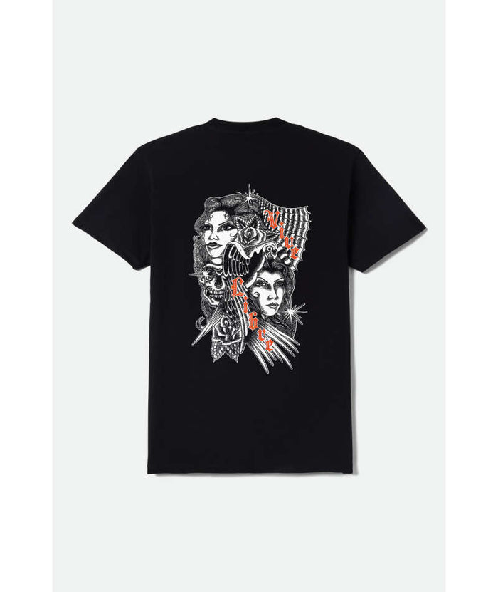 Brixton Marquis Black Standard S/s Shirt