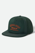 Brixton Repair Shop HP Primal Green Snapback Hat