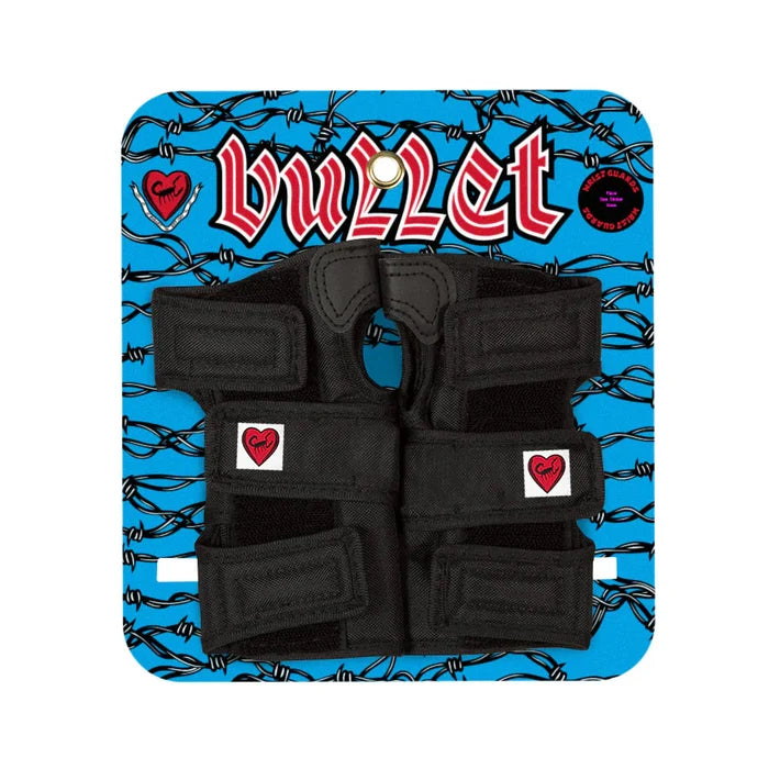 Bullet Black Wrist Guards