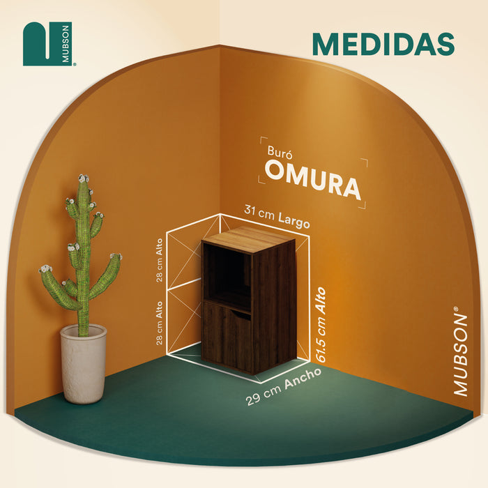 Buro para Recamara. Buro Mesa de Noche  Omura