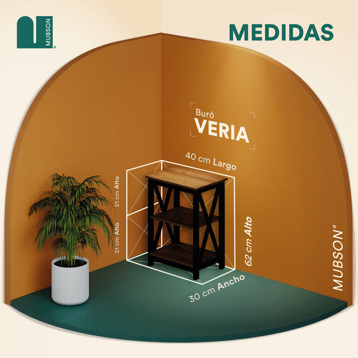 Buro para Recamara. Buro Mesa de Noche Veria