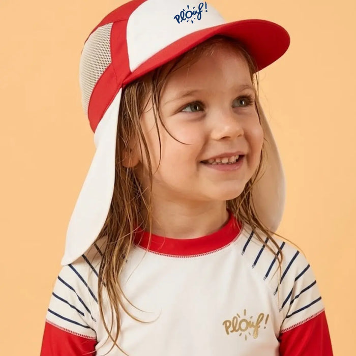 Casquette anti-UV pour enfant Plouf
