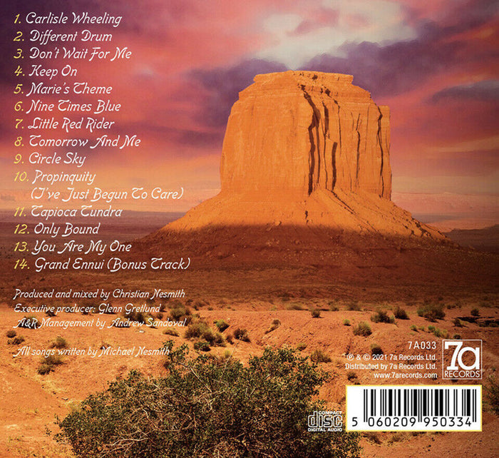 CD & Matching artwork T-Shirt: 'Dolenz Sings Nesmith' - CD Personalized & Signed by Micky