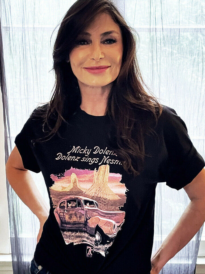 CD & Matching artwork T-Shirt: 'Dolenz Sings Nesmith' - CD Personalized & Signed by Micky