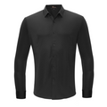 Charismatic Pulse Button-Up Shirt BLACK - Dudes Boutique