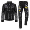 City Shine + Tailored To You SET - BLACK - Dudes Boutique