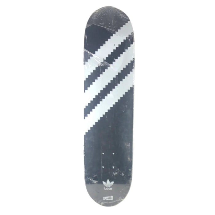 Cliche Lucas Puig Adidas 3 Stripe Board Black/White Size 8.0 Skateboard Deck