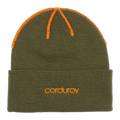 Corduroy Inside Out Army Beanie