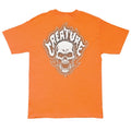Creature Bonehead Glitch Orange Heavyweight S/s Shirt