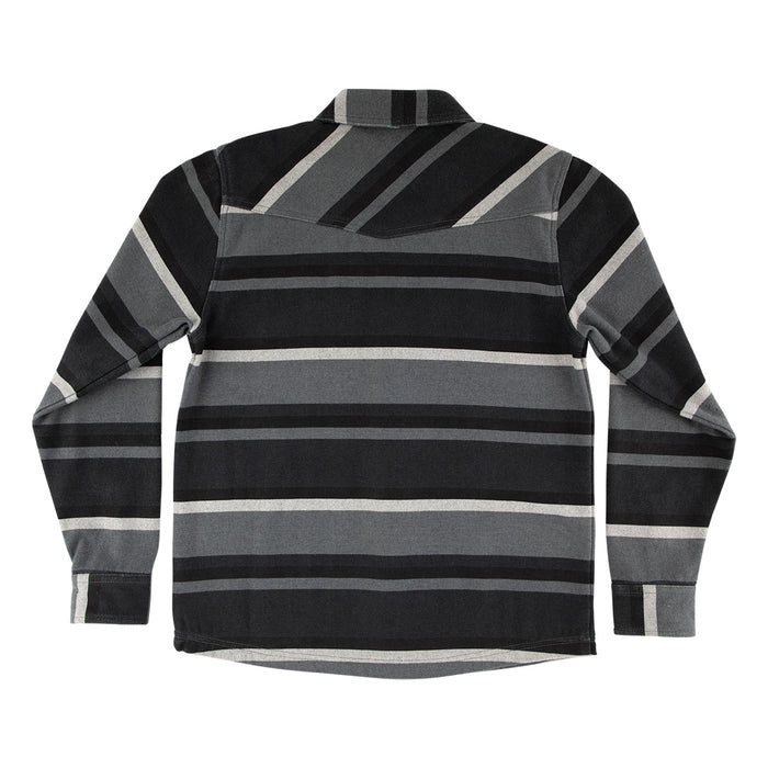 Creature Horizon Grey Scale L/s Flannel Shirt