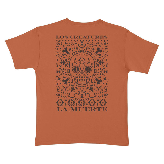 Creature La Muerta Relic Heavyweight Texas Orange S/s Shirt