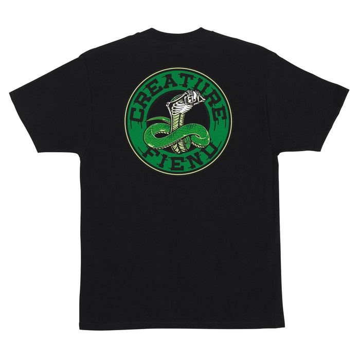 Creature Strike Fast Relic Black Heavyweight S/s Shirt