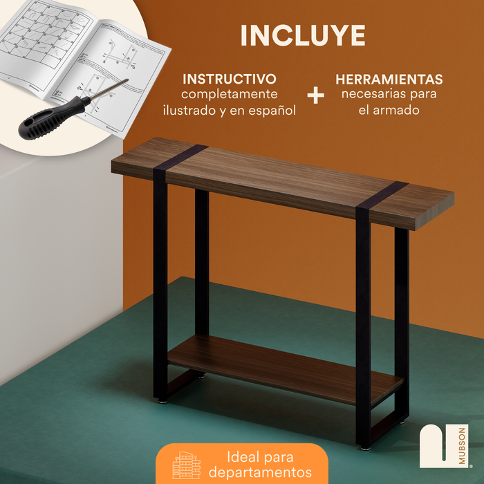 Credenza Recibidor Doble para Sala o Pasillo. Bufetera para Comedor Renna