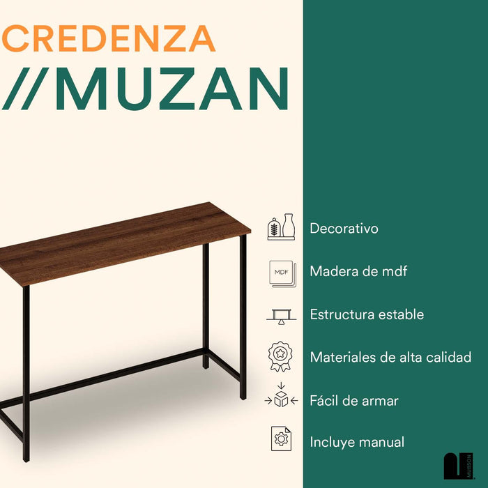 Credenza Recibidor para Sala o Pasillo. Bufetera para Comedor  Muzan