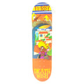 Deathwish Furby Mouse in a Sumbrero  Orange/Yellow/Red/Blue/Multi Color Size 8" Skateboard Deck