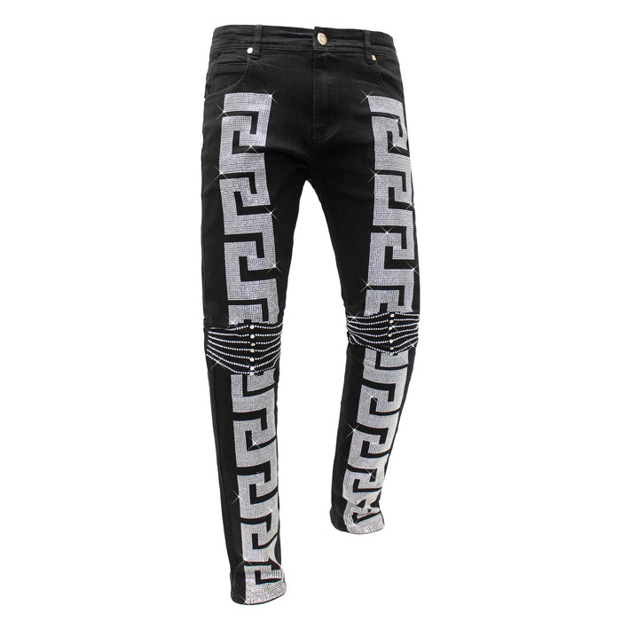 Denim Deluxe - Century Penthouse BLACK/SILVER - Dudes Boutique