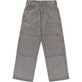 Dickies Loose Fit Straight Leg Washed Grey Double Knee Work Jeans