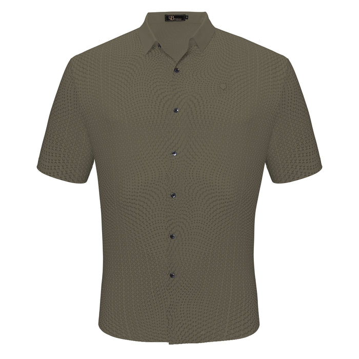 Dream Big Air-Soft Button-Up KHAKI