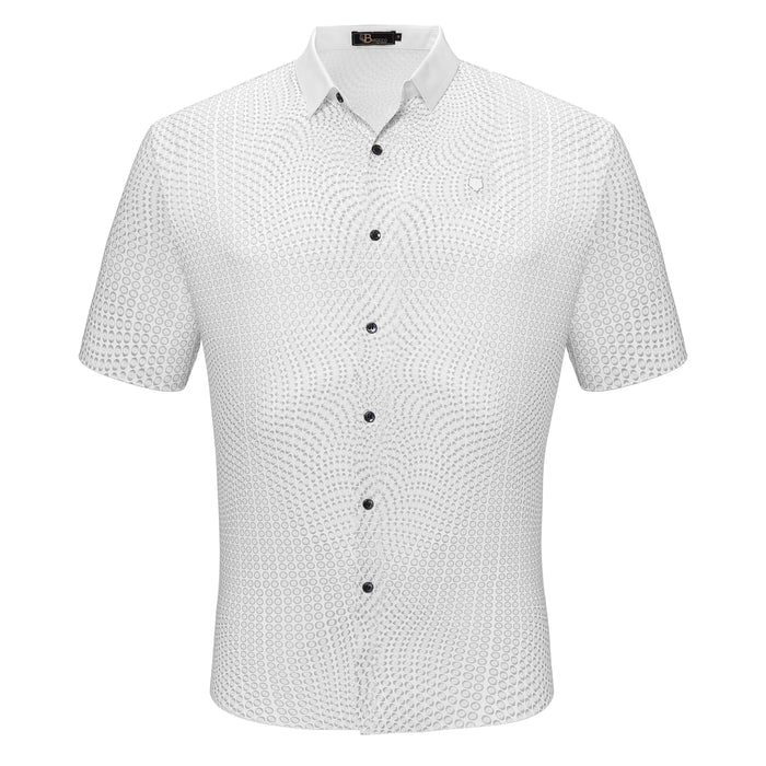 Dream Big Air-Soft Button-Up WHITE