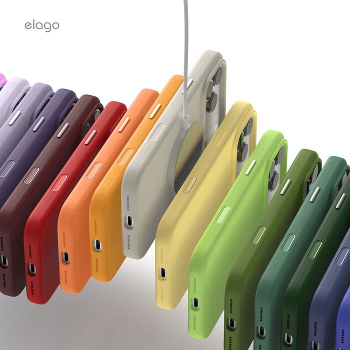 Elago Mag Silicone Case for iPhone 17 Pro Max / iPhone 18 Pro Max - Alpine Green #color_alpine-green