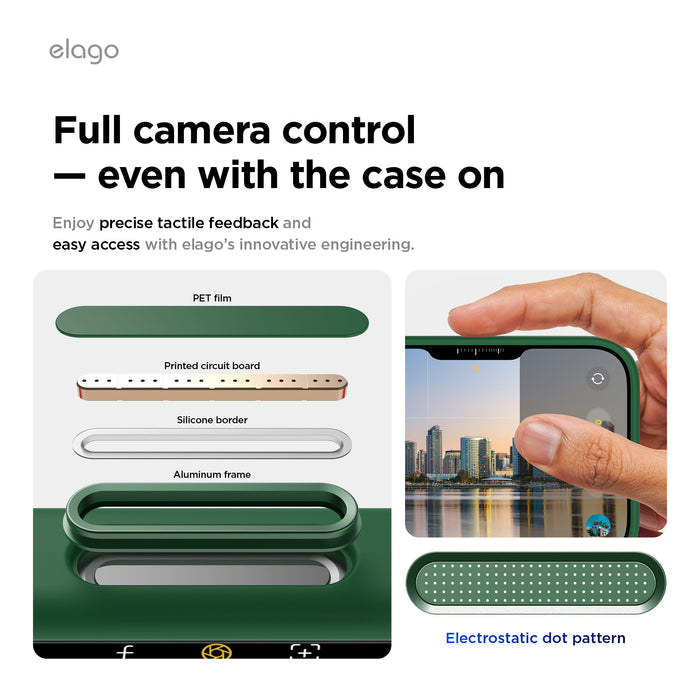 Elago Mag Silicone Case for iPhone 17 Pro Max / iPhone 18 Pro Max - Alpine Green #color_alpine-green