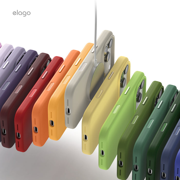 Elago Mag Silicone Case for iPhone 17 Pro / iPhone 18 Pro - Alpine Green #color_alpine-green