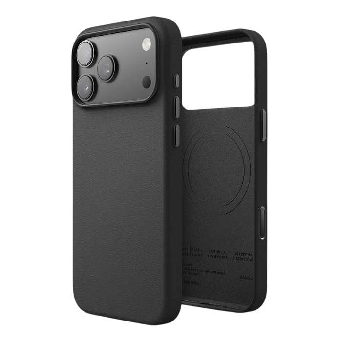 Elago MagLeather Case for iPhone 17 Pro Max / iPhone 18 Pro Max - Black #color_black