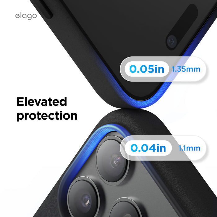 Elago MagLeather Case for iPhone 17 Pro Max / iPhone 18 Pro Max - Black #color_black