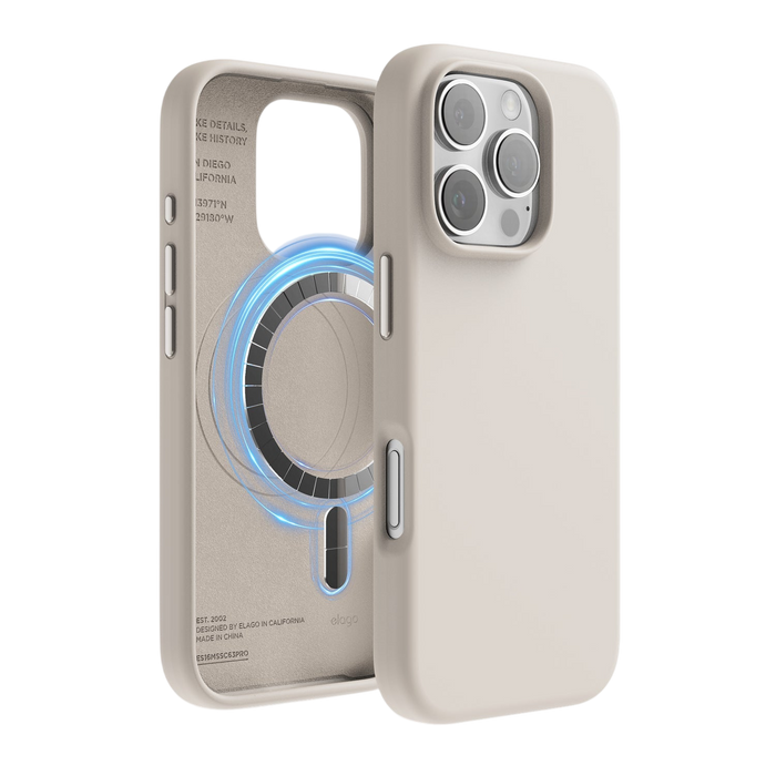 elago MagSafe Silicone Case for iPhone 16 Pro